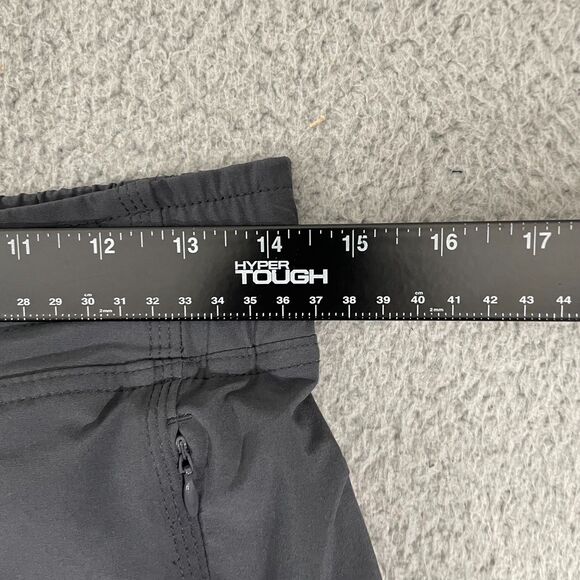 Athleta La Viva Pants Women 2P Gray Runched Cropped Lined Jogger - Picture 8 of 12